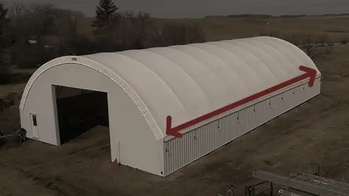 How to measure the actual width of your hoop building cover